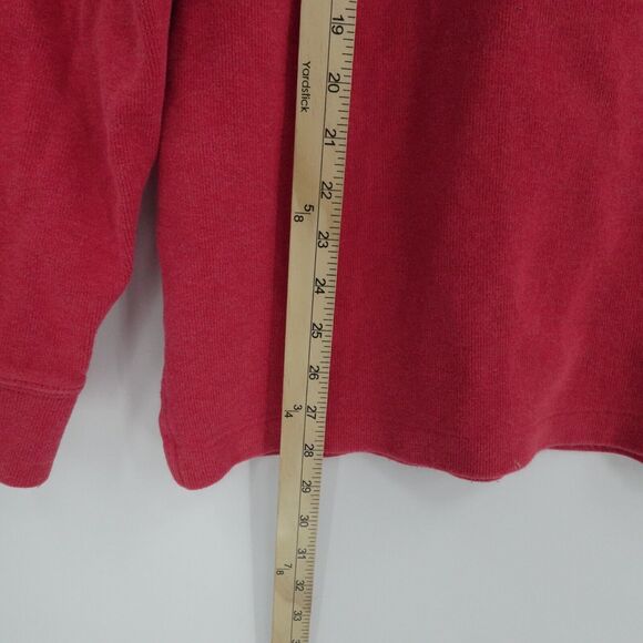 Polo Ralph Lauren Sweater Mens XXL Red 1/4 Zip Mock Neck Preppy Golf Dad - Picture 6 of 13